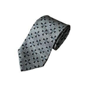 100% Silk Bugatti Men's Geometric Tie